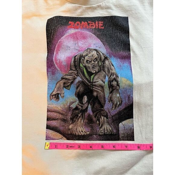 100% Authentic ACNE STUDIOS Beige Monster in My Pocket Edition 'Zombie' T-Shirt - Picture 8 of 14